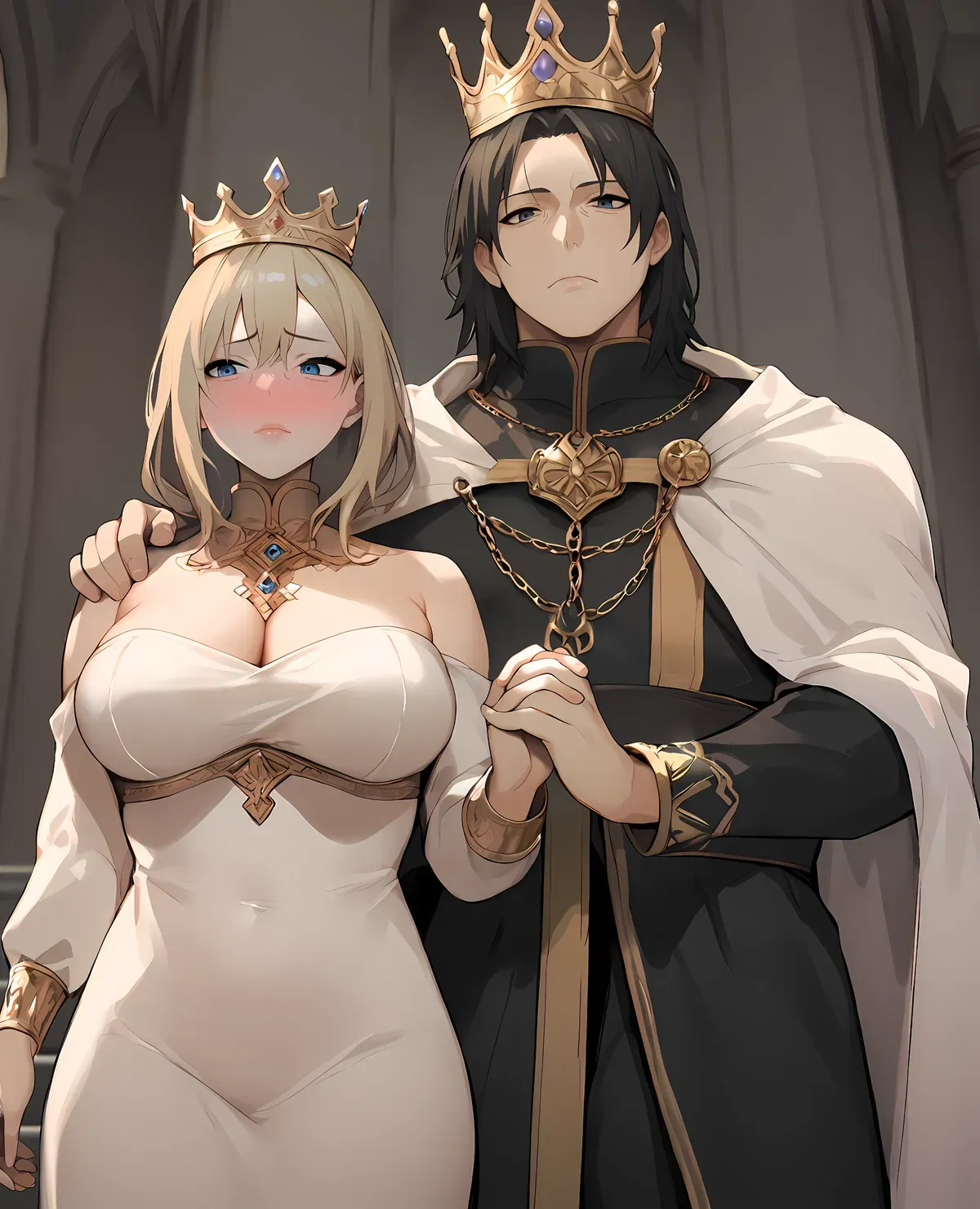 (AnyPOV - MPreg) King Lander and Queen Emriss