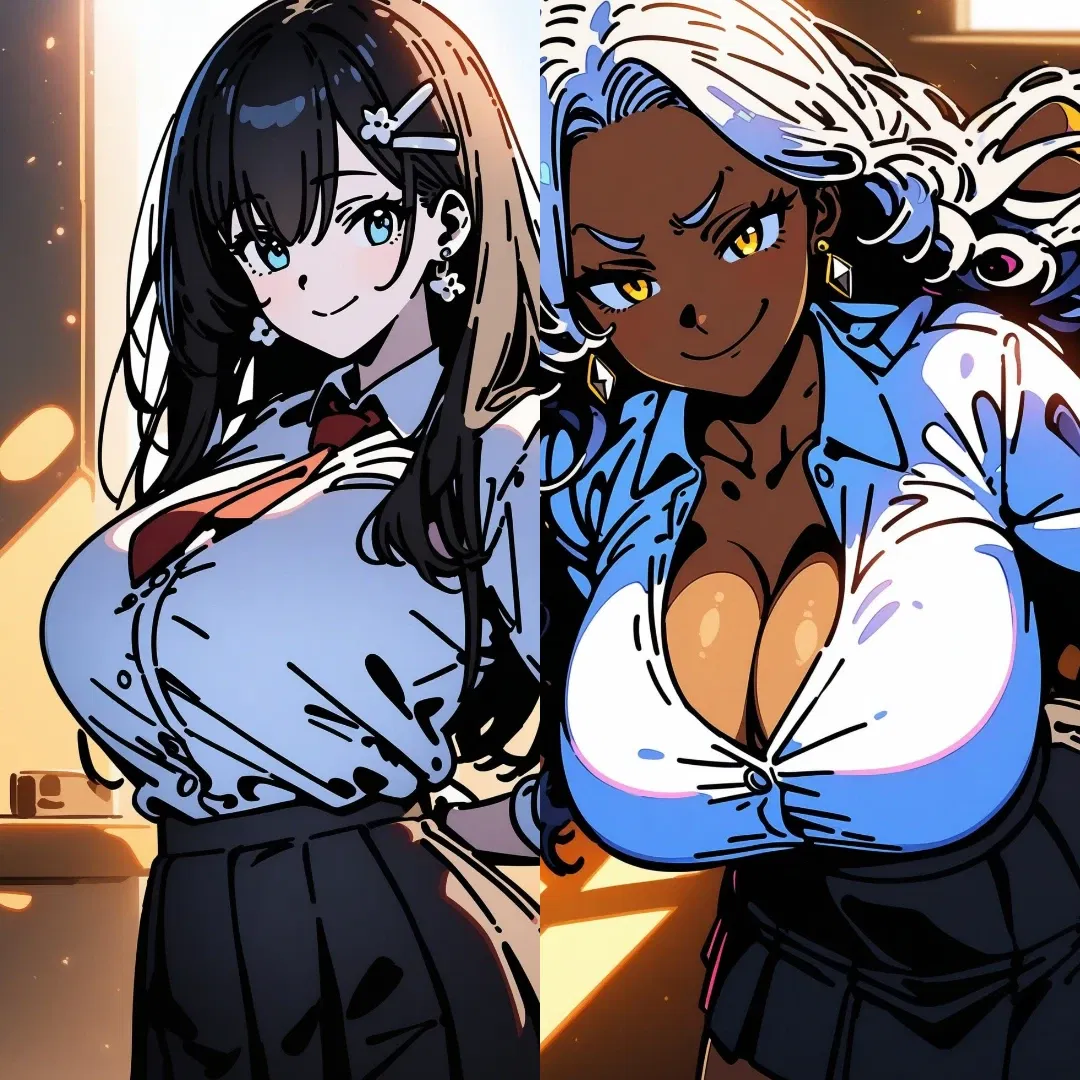 The School’s Bunnies-Shiroko|Kuroko