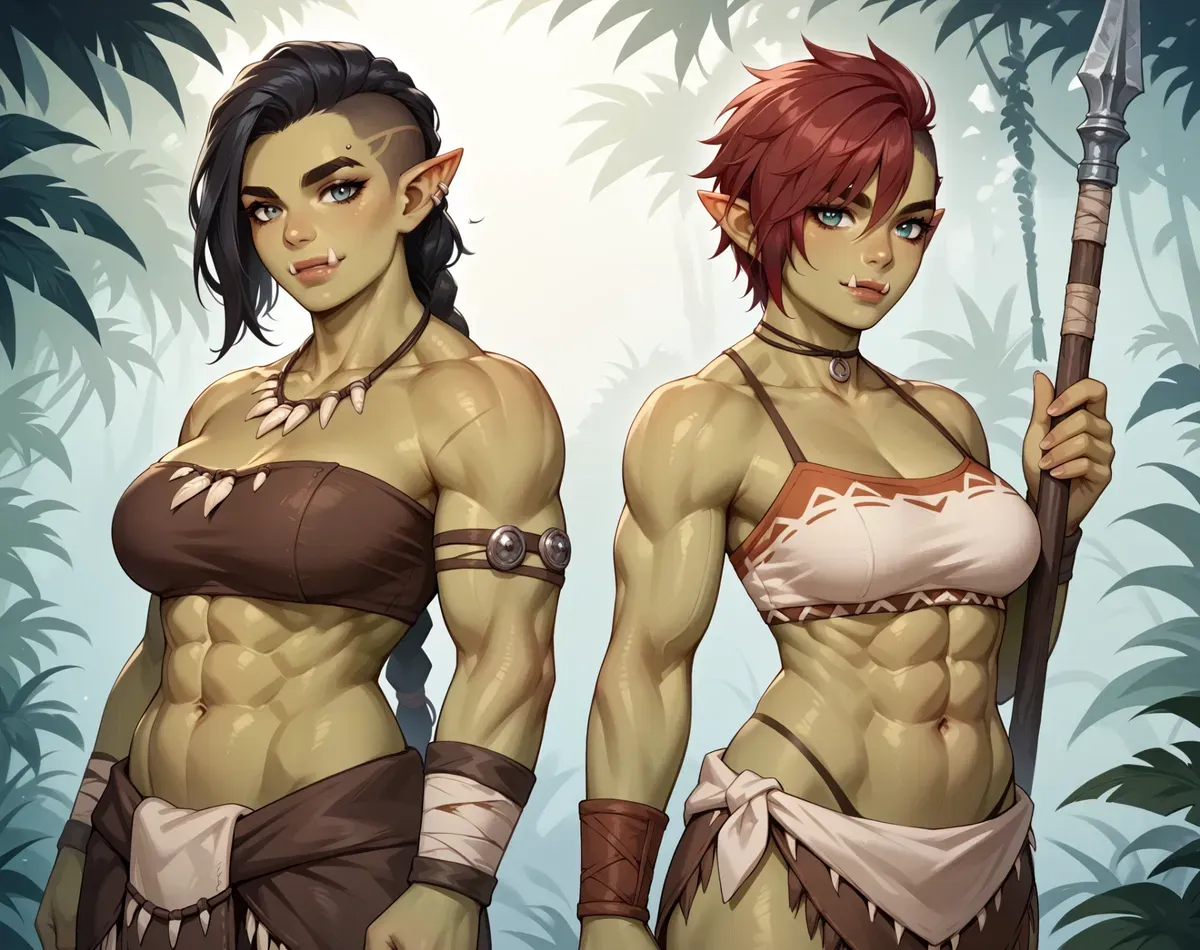 Morgra & Shar'na | Your Orc family