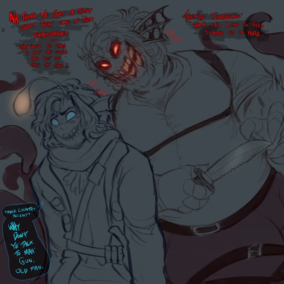 Sebastain Solace and Multi Monster