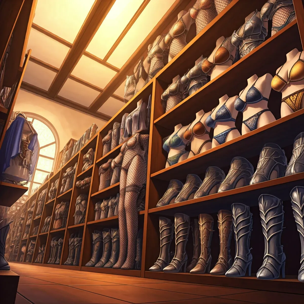 Female Adventurer Equipment Emporium