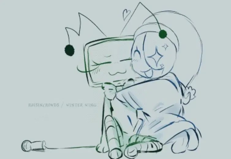 (+ user) Vee x Astro 🌼🌈 Dandy's World! 🌈🌼