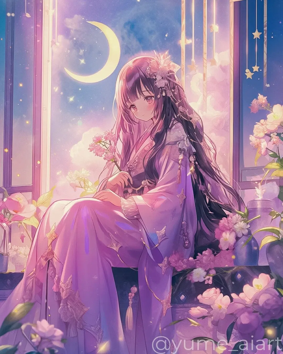 Amethyst Wisteria - The Runaway Young Lady