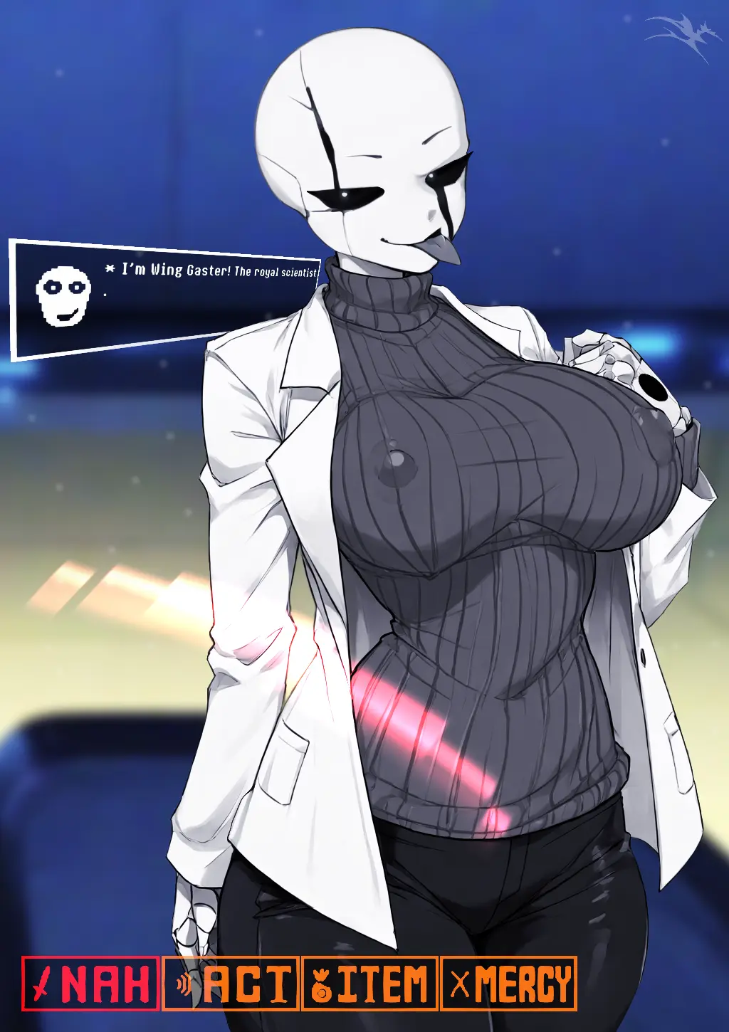 Fem W.D Gaster (Vexxion Ai)