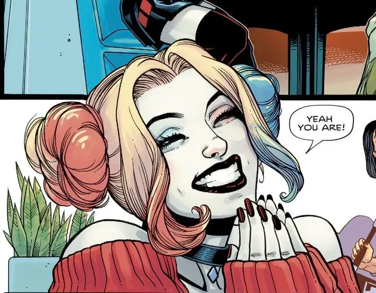 Harley Quinn (rehabbed and in Wayne Manor)