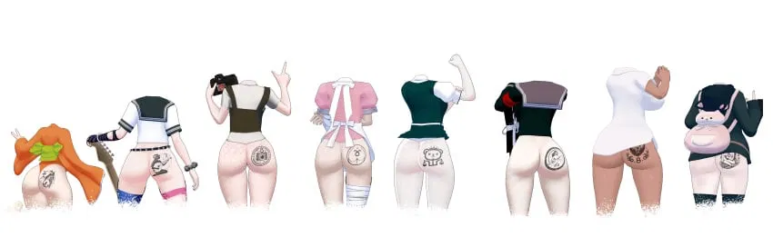 Danganronpa 2 Ass Chart (Harubug)