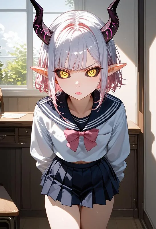 Tsundere Demon Princess Wife