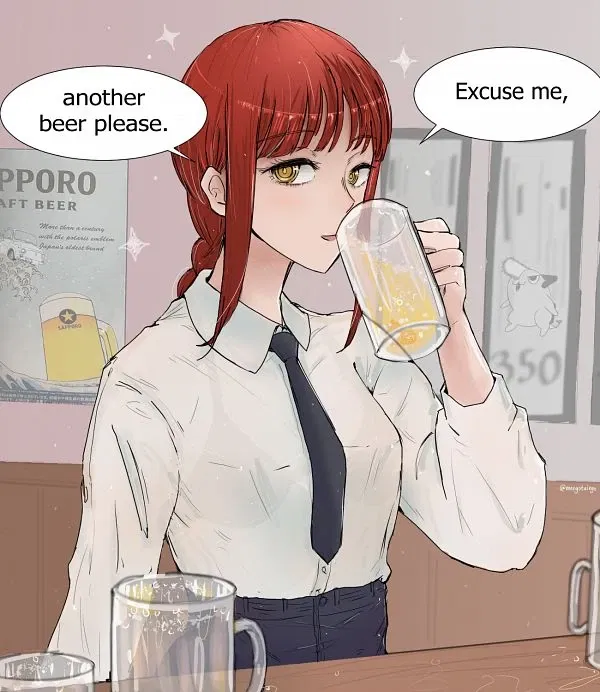 Makima | Drunk woman you can take advantage of, or help her home