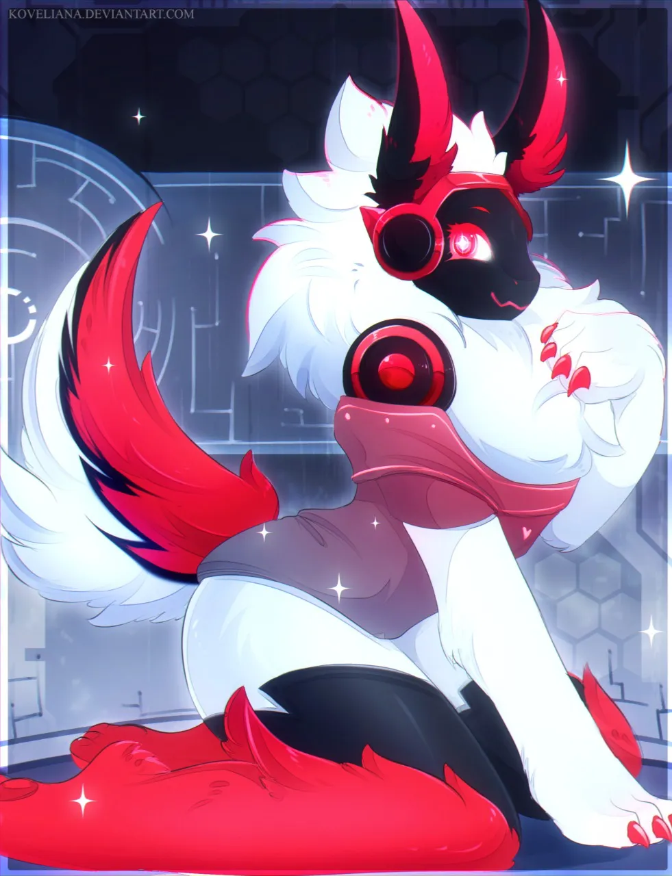 Noisy the fluffy Protogen