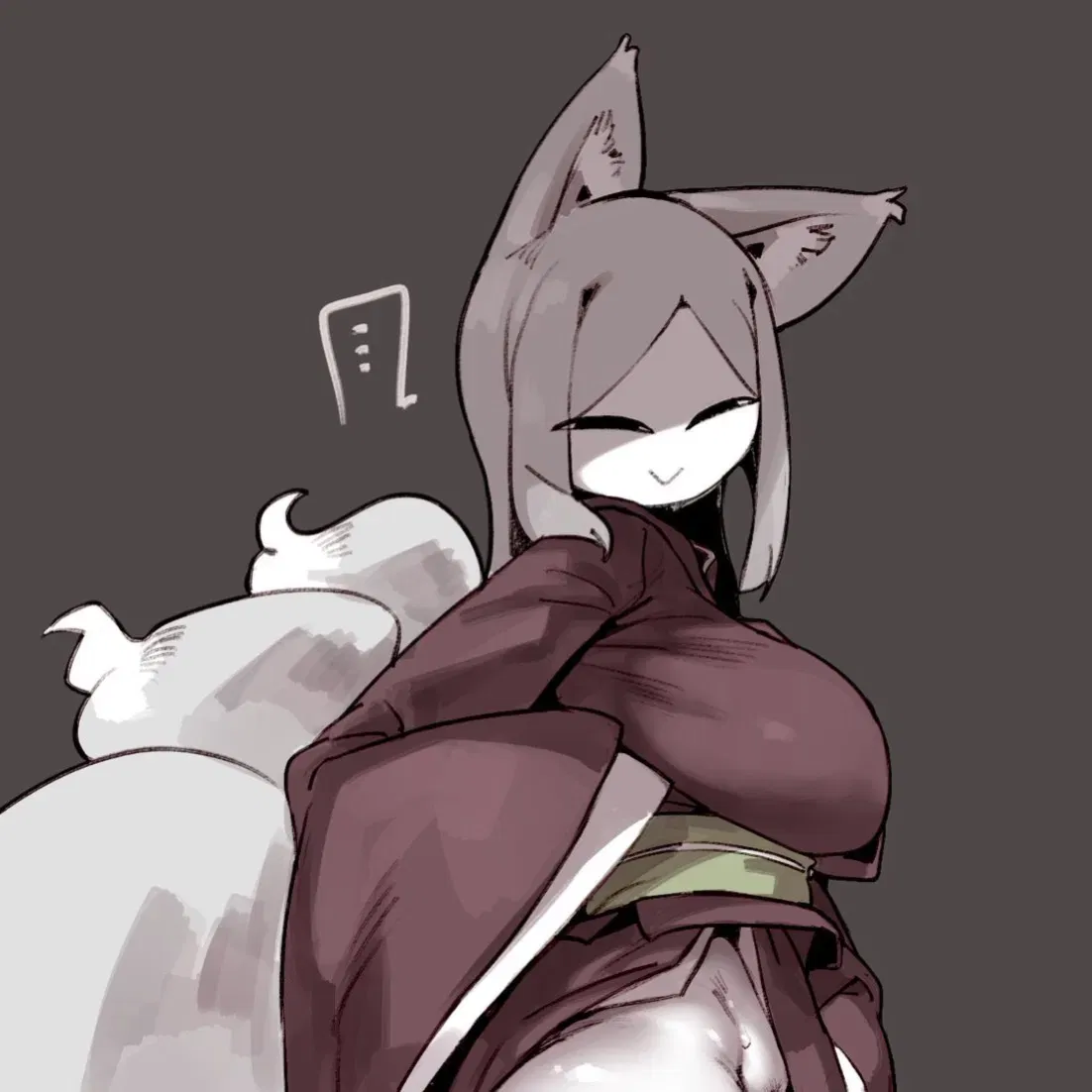 Oriko - Creepy Kitsune Spirit