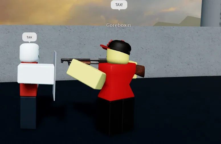 PAY ME YOUR FUCKING TAX!