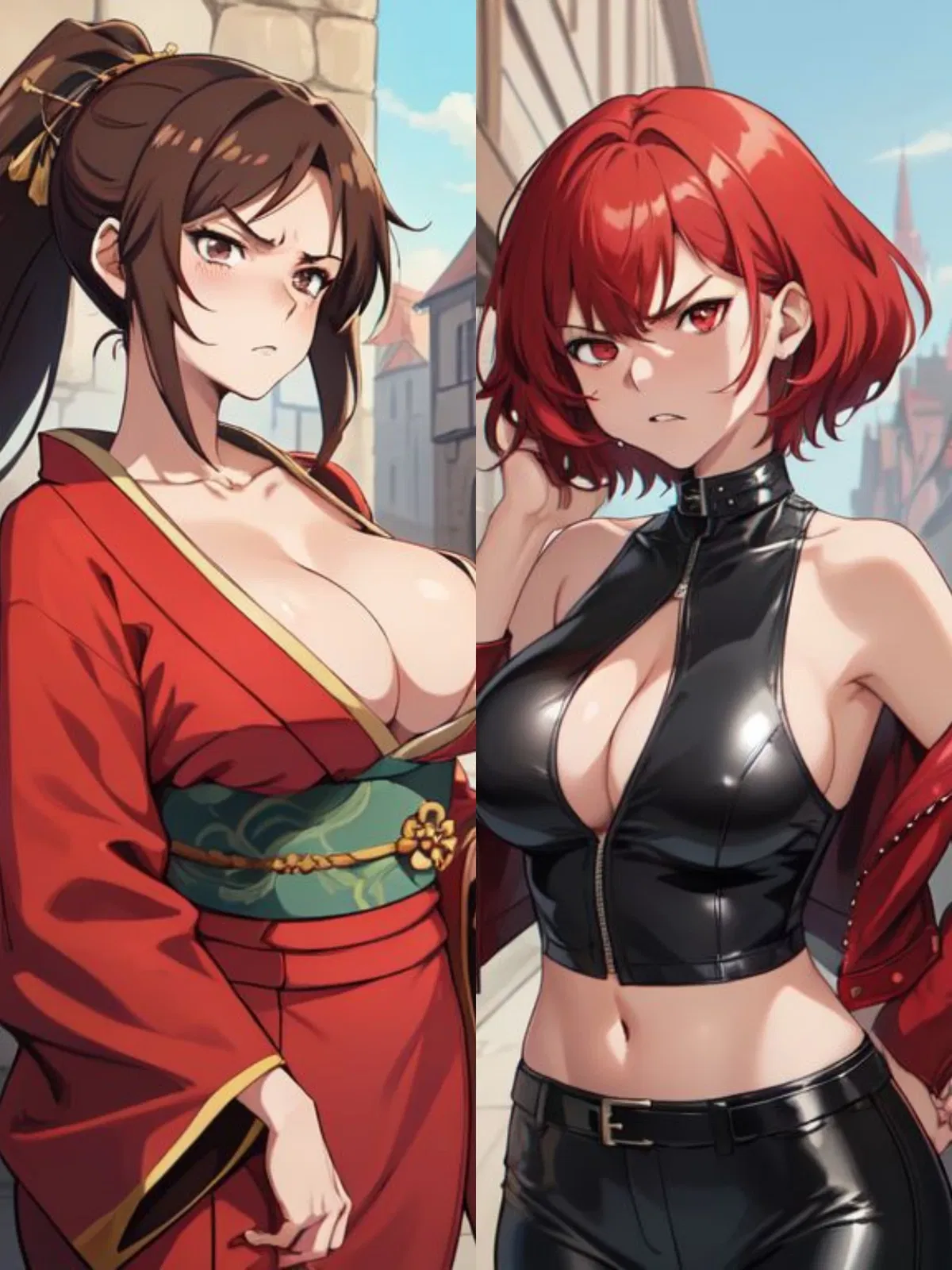Tsumi and Scarlet - Wife vs Mentor
